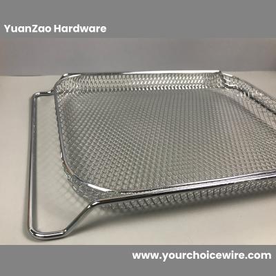 stainless steel airfry baking tray baking basket China manufacture