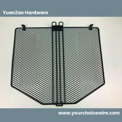 Black Stainless Steel Wire Grid Cooling Tray for Pizza Cake Tray