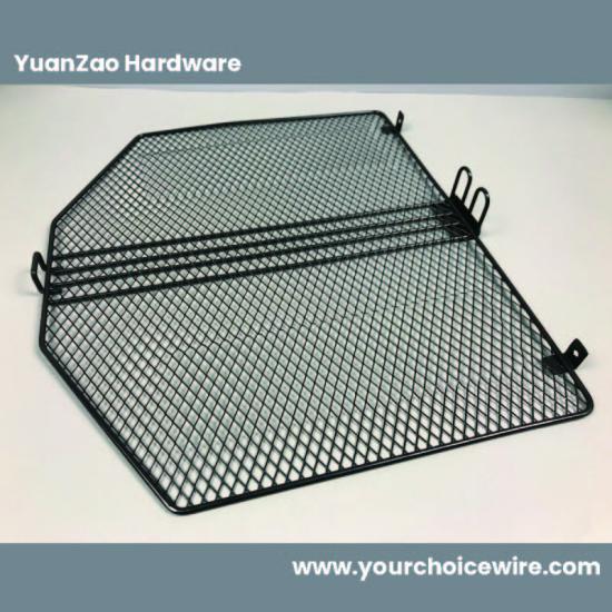 Wire grid cooling pizza rack