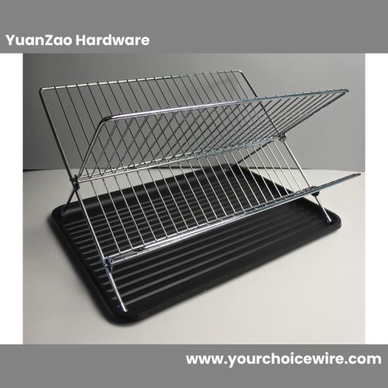 X shape Dish Rack with Drainers