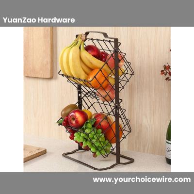 Metal Fruit Basket Holder