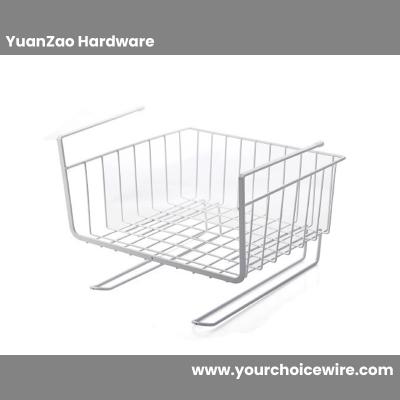 Bathroom hanging Metal Wire Storage Basket  for