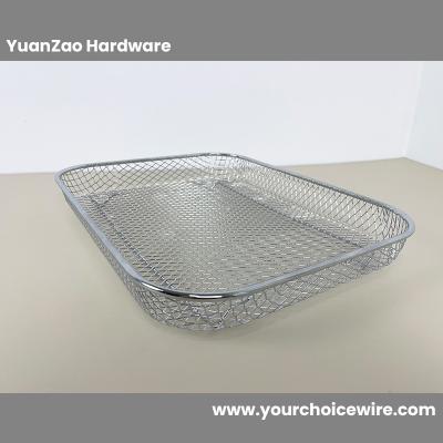 manufacture stainless steel airfry mesh tray factory in China