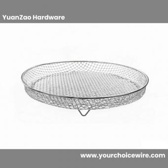 round shape air fryer tray basket