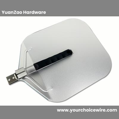 Lightweight aluminum pizza peel 12 inch with foldable handle from China manufacturer