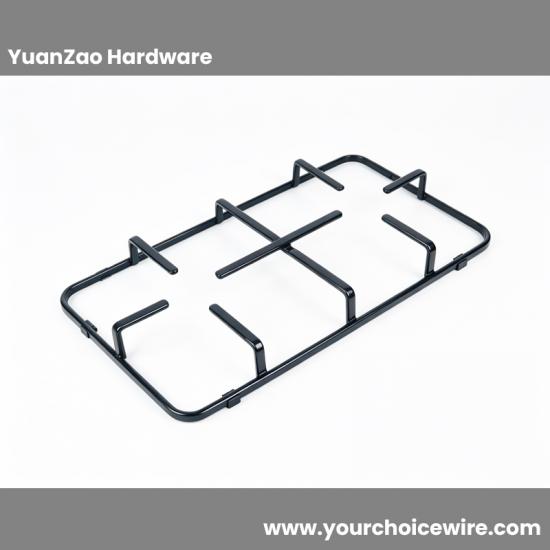 Custom Enamel Coated Gas Hob Pan Support OEM Enamel Grids Gas Stove