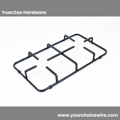 Custom Enamel Coated Gas Hob Pan Support OEM Enamel Grids Gas Stove