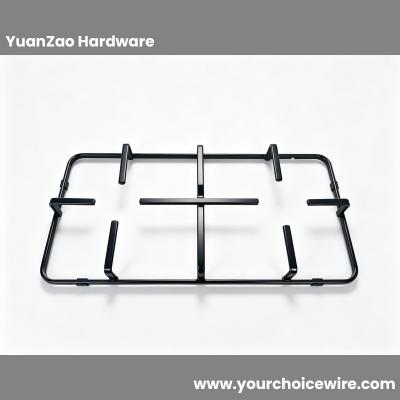 Custom Enamel Coated Gas Hob Pan Support OEM Enamel Grids Gas Stove